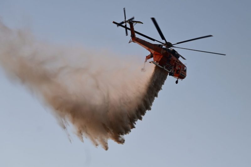 Φωτιά σε δασική περιοχή στο Ξηροκάμπι Αρκαδίας με κινητοποίηση πυροσβεστικών δυνάμεων